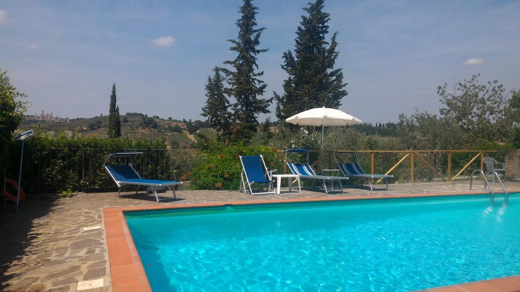 Borgo Montauto Villa San Gimignano Bagian luar foto