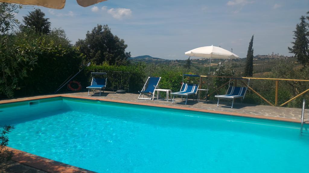 Borgo Montauto Villa San Gimignano Bagian luar foto